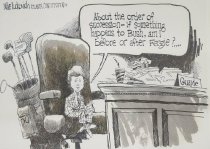 'About the order of succession - if something happens to Bush, am I before or after Fergie?....'